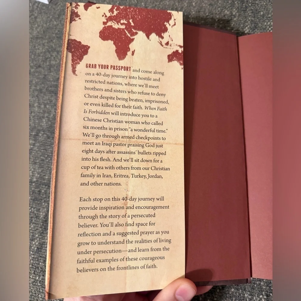 When Faith Is Forbidden: 40 Days on the Frontlines with Persecuted Christians